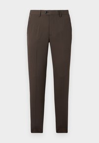 CLUB PANTS - Trousers - deep brown