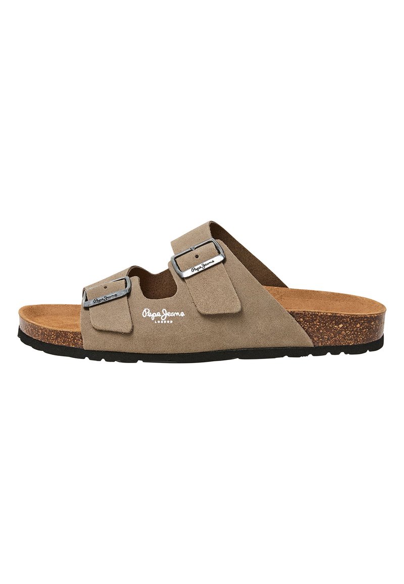 Pepe Jeans - Pantolette flach - stone beige, Vergrößern