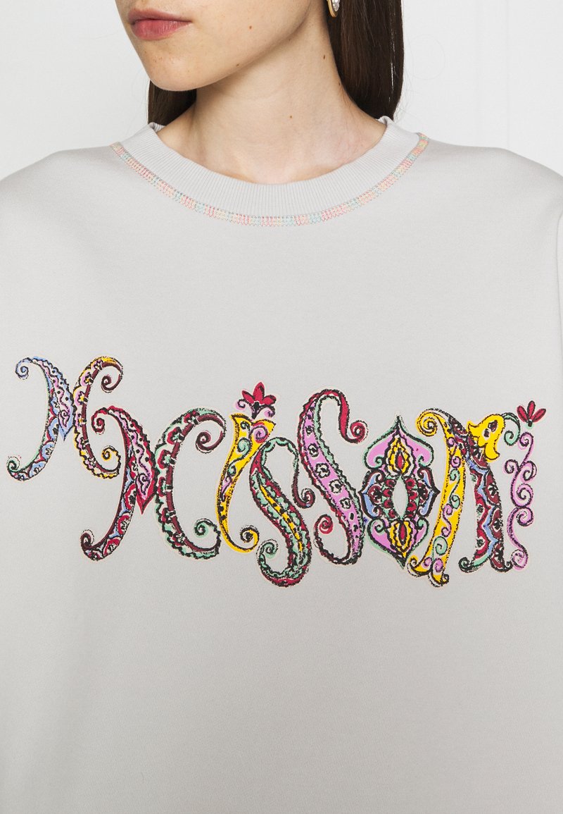 Damen Bekleidung | M Missoni CREWNECK Sweatshirt glacier gray/grau - LM43427 Damen Bekleidung | M Missoni CREWNECK Sweatshirt glacier gray/grau - LM43427