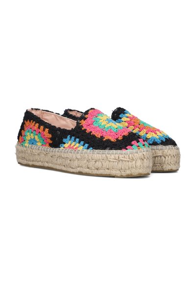 Manebí Espadrilles - orange black black