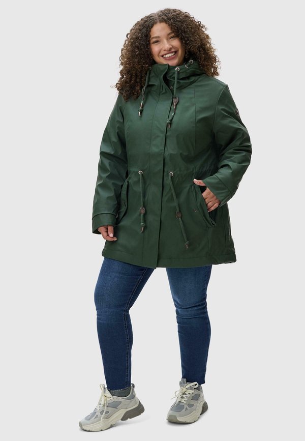 MONADIS RAINY II INTL - Regenjacke / wasserabweisende Jacke - dark olive
