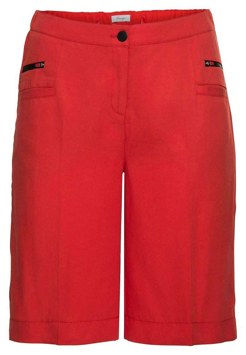 Damen Kleider | Sheego Shorts feuerrot/rot - JG52222 Damen Kleider | Sheego Shorts feuerrot/rot - JG52222