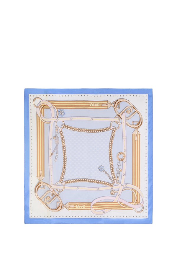 ECS STRIPED TAPE - Schal - azzurro