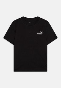 Puma - SMALL LOGO RELAXED TEE UNISEX - Paprasti marškinėliai - black Miniatiūros vaizdas 1