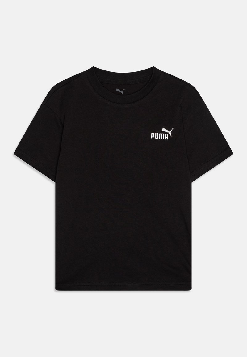 Puma - SMALL LOGO RELAXED TEE UNISEX - Paprasti marškinėliai - black, Padidinti