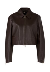 Marc Cain Lederjacke - dark wood