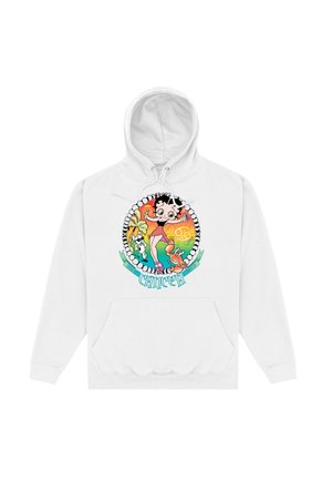 BETTY BOOP CANCER ASTROLOGICAL SIGN - Hoodie - white