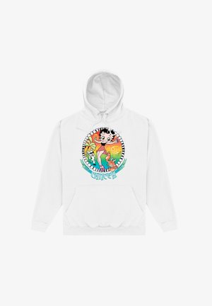 BETTY BOOP CANCER ASTROLOGICAL SIGN - Hoodie - white
