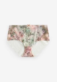 Next NO VPL BACK THREE PACK - Nohavičky/Slipy - pink watercolour floral print sage green rose pink
