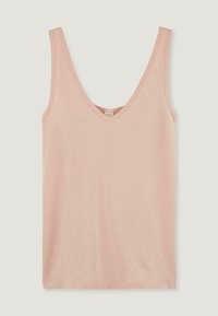 hessnatur TANK V-NECK  - Undershirt - puder
