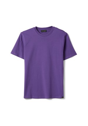 PIOMBO, CREW NECK PURE - T-Shirt basic - aubergine