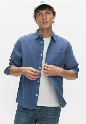 PAUL STRUCTURE  - Skjorta - washed blue