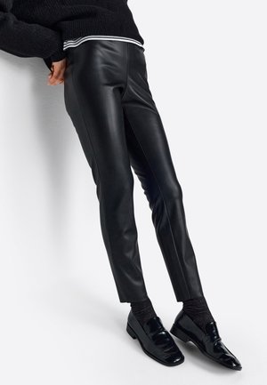 Stoffhose - black