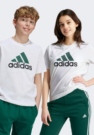 T-shirt imprimé - white   collegiate green   black