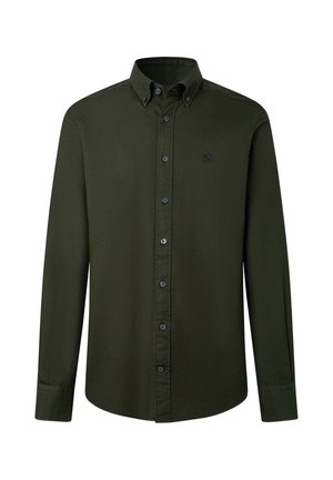 Hackett London, HACKETT LONDON SHIRT ESS GMT DYED OXFORD - Hemd - hunter green
