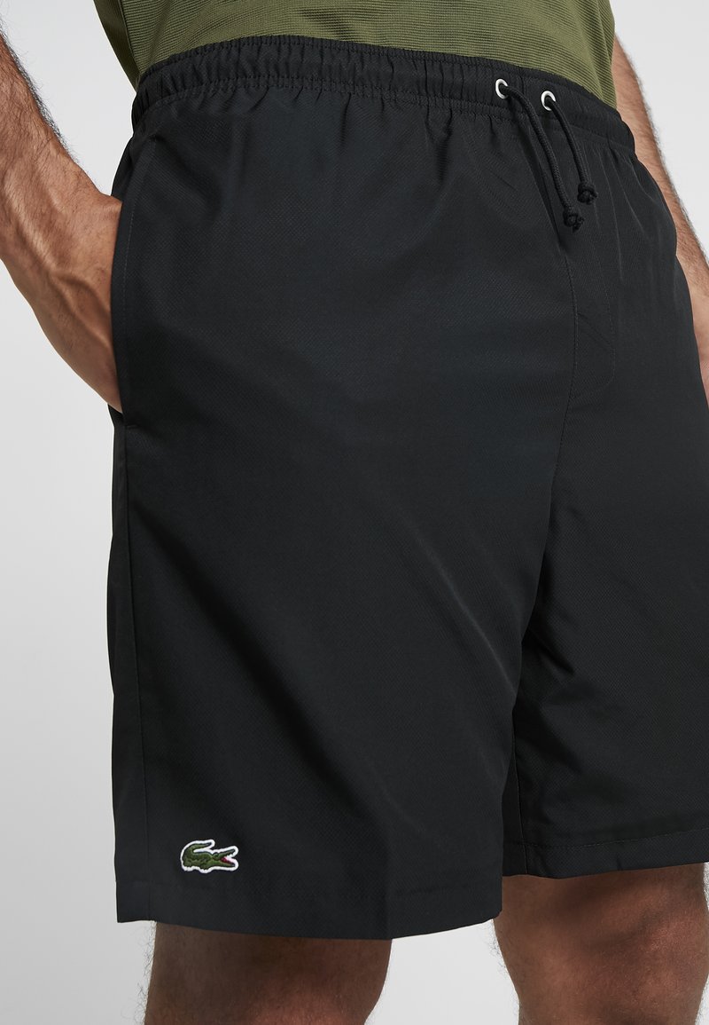 Lacoste HERREN SHORT broeken - noir/zwart -