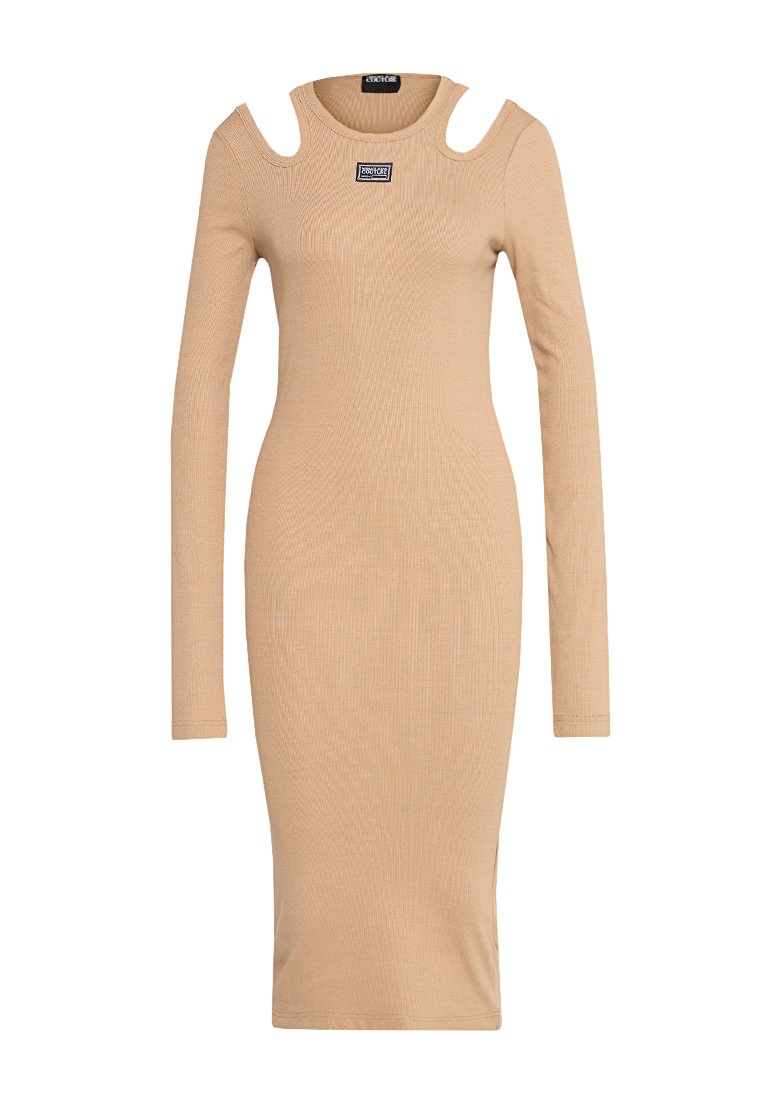 Versace Jeans Couture Jurk zandkleur Versace Jeans Couture Jurk zandkleur