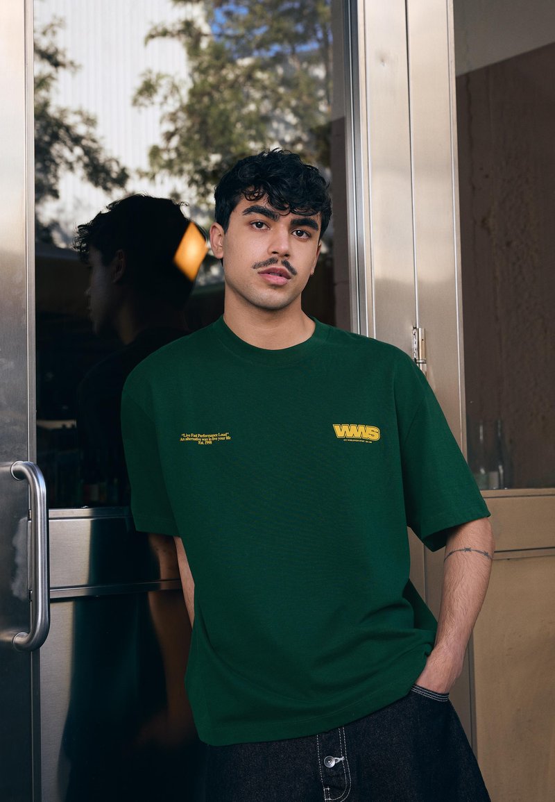 Maglietta Uomo A Maniche Corte Con Scollo Rotondo - Taglio Extra Lungo, Cotone, Taglie Forti Dalla XS Alla 5XL, Colore Carbone - 2