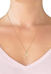 Elli ANKH SYMBOL CROSS  - Halskæder - gold-coloured