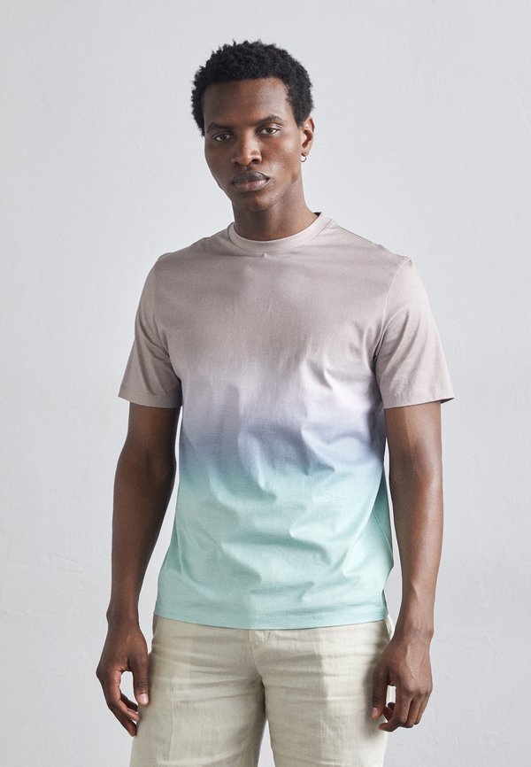 STRIPE - Print T-shirt - mauve