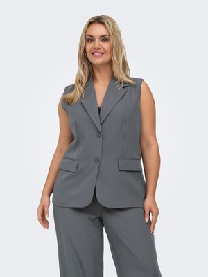 ONLY Carmakoma CARVICTORIA Tailored Waist - Smanicato - medium grey melange