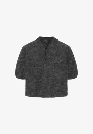 AllSaints, Polo - graphite grey
