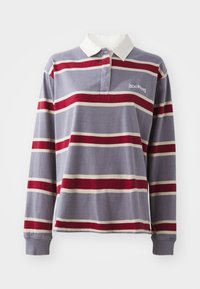 STRIPE RUGBY - Polo shirt - blue