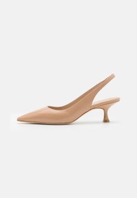 SLINGBACK - Klasične pete - nude