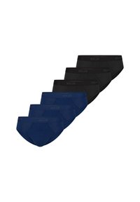 Sloggi 6ER PACK BASE - Slip - marine charcoal