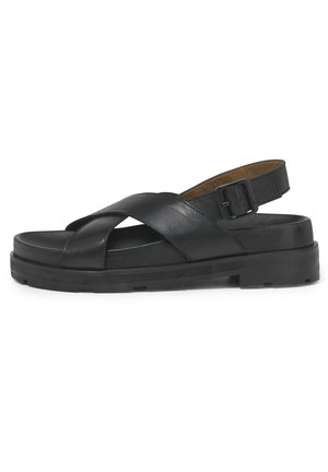 ALTHAE - Sandales à plateforme - black