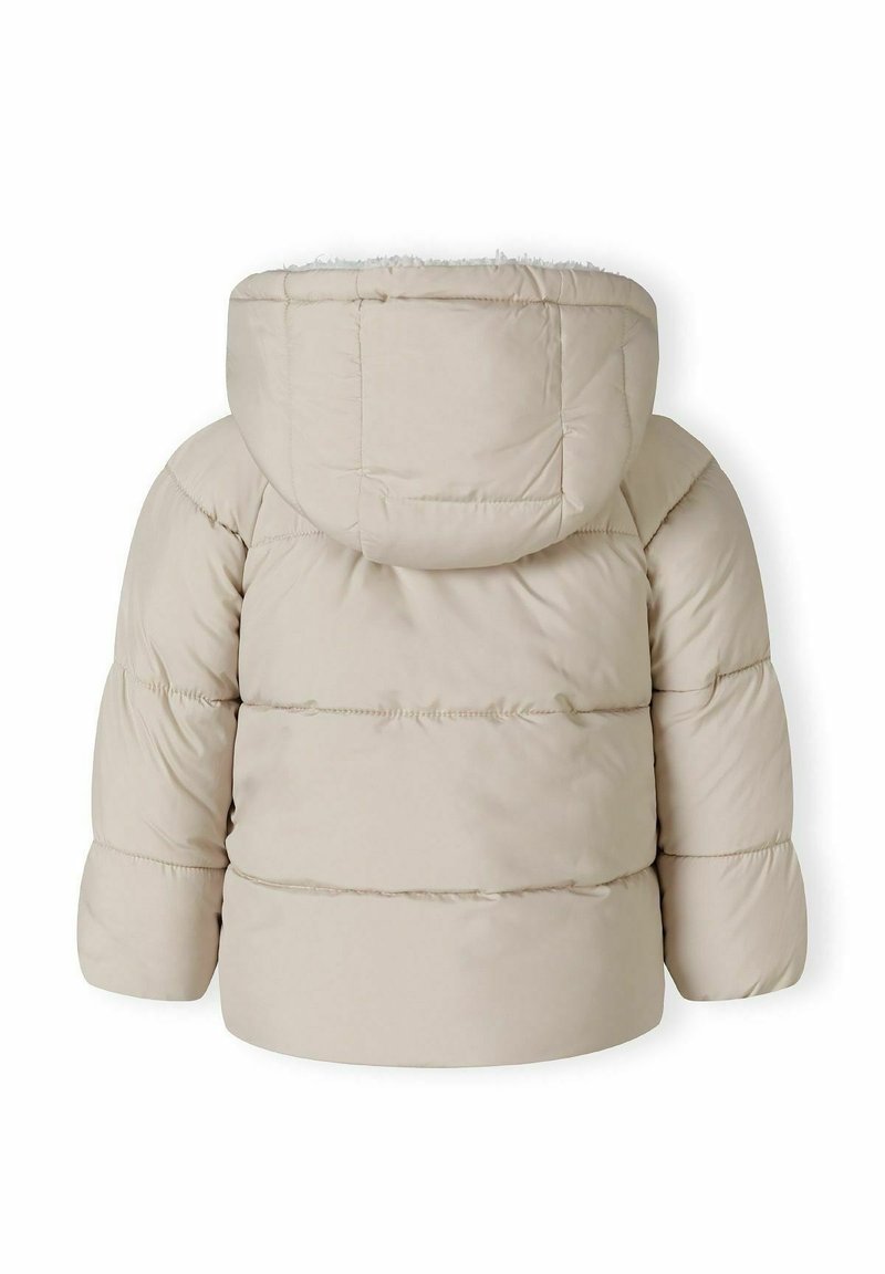 MINOTI FAUX FUR LINING WITH HOOD Winterjacke stone/stein