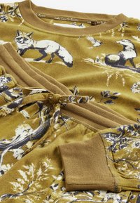 Next REGULAR FIT - COSY LONG SLEEVE  SET - Pidžamas komplekts - olive green fox