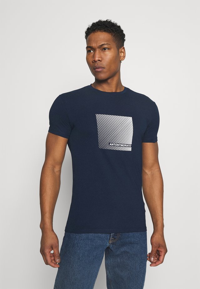 SUPER SLIM FIT - T-shirts print - avio blue