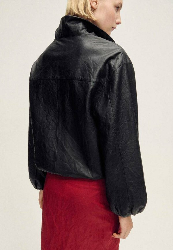 KRINKLE - Leather jacket3