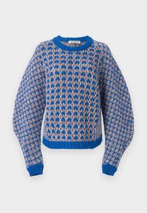 Henrik Vibskov KIMCHI SWEATER - Striktrøje - blue