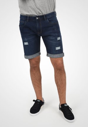 IDHALLOW - Denim shorts - dark blue