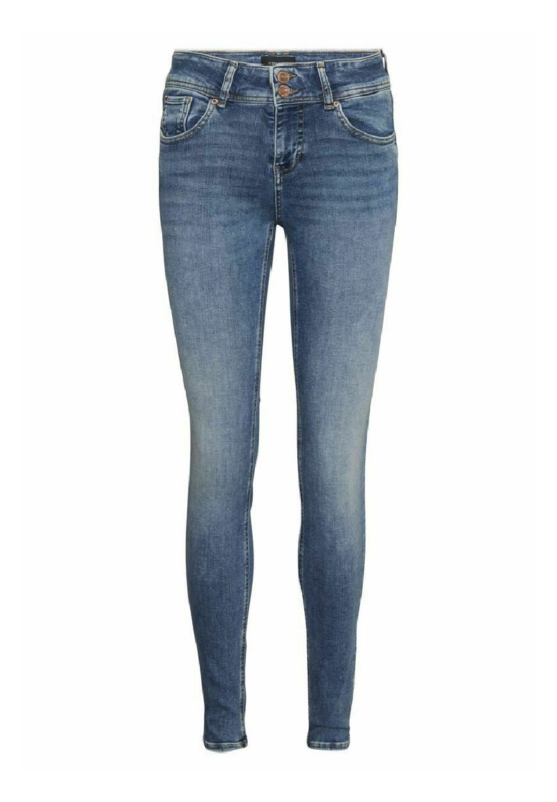 Vero Moda Slim fit jeans blauw denim/bluedenim