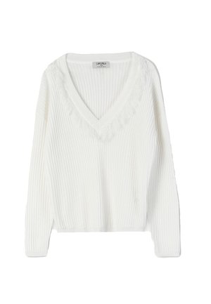 Camomilla Italia Pullover - white plain