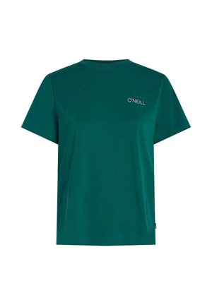 Roheline puuvillane T-särk ümar kaelusega, lühikeste varrukatega ja väikese valge "O'NEILL" logoga rinnal. Pehme tekstuur, lõdvestunud istuvus.