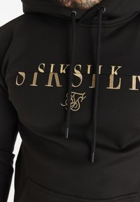 SIKSILK - DIVISION OVERHEAD HOODIE - Mikina - black - 4