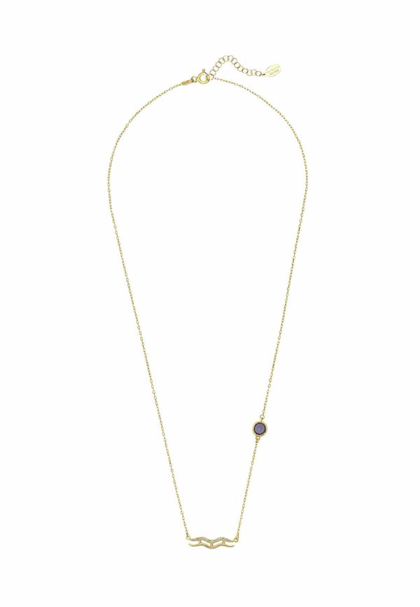 ZODIAC BIRTHSTONE AQUARIUS AMETHYST  - Necklace3