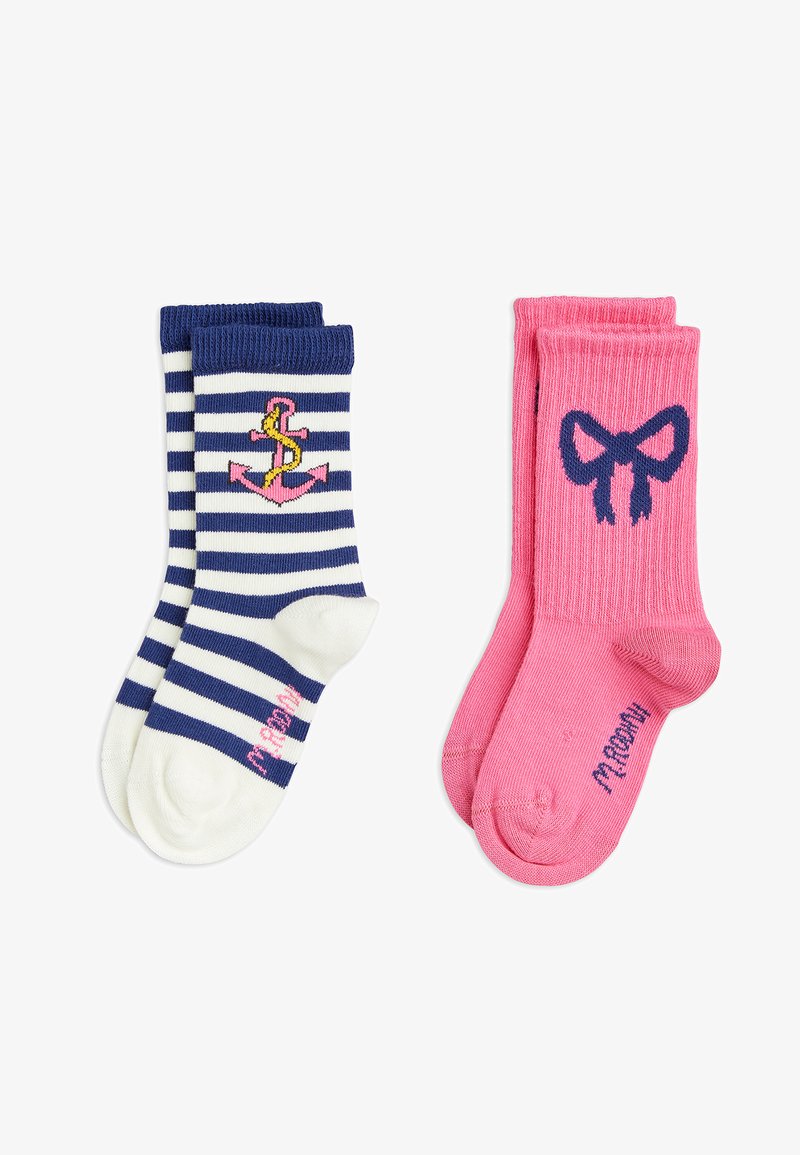 Mini Rodini BOW 2 PACK UNISEX - Zeķes - multi