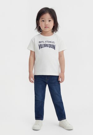 Vilebrequin BISOUS UNISEX - Tricou cu imprimeu - blanc