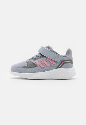 RUNFALCON 2.0 UNSIEX - Zapatillas de running neutras - halo silver/super pop/grey three