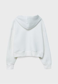 Stradivarius Felpa con cappuccio - off-white