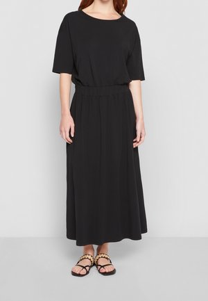 Žerzejové šaty - black