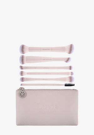Luvia Cosmetics, DUO VOYAGE - NUDE AURA - Set de brosses à maquillage