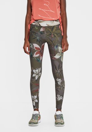 Leggings - Hosen - green