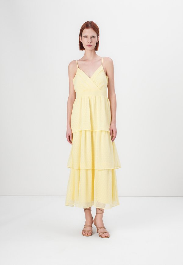 VMMELISA LAYER DRESS - Day dress - pale banana