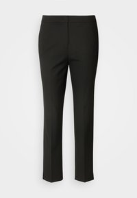 Marc O'Polo PANTS SLIT DETAIL - Housut - black
